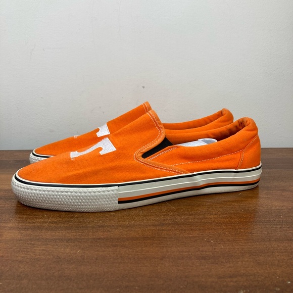 Forever Collectibles Tennessee Volunteers Men’s Size 9 Orange Slip Canvas Shoes. - Picture 1 of 11